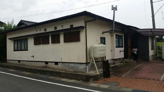 小布施町　外壁塗装工事 Before 写真