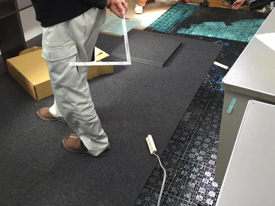 長野市若里 事務所 OAフロア工事 After 写真