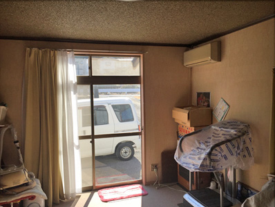 上田市小牧 K様邸 壁紙貼替工事 Before 写真