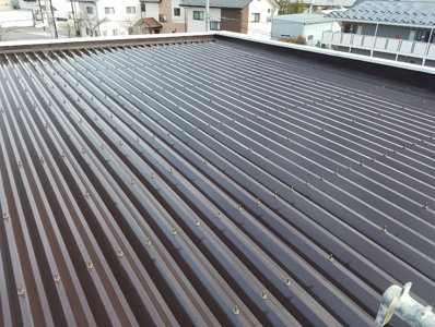 長野市豊野 屋根塗装工事 After 写真