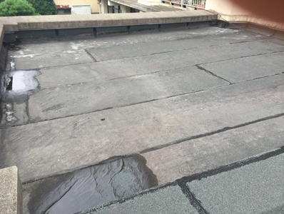 長野市柳町 マンション 防水工事 Before 写真