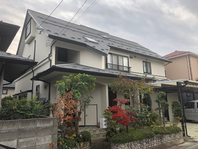 長野市稲葉 N様邸 屋根外壁塗装工事 After 写真