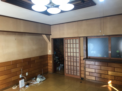 長野市篠ノ井　S様邸　室内塗装工事 Before 写真
