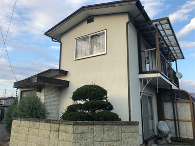 須坂市高梨　S様邸　外壁塗装工事 写真