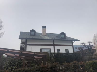長野市三輪　M様邸　屋根塗装工事 写真