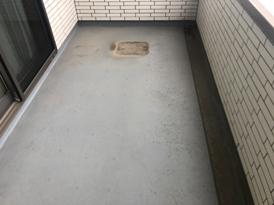 佐久市原 I様邸 ベランダ防水工事 Before 写真