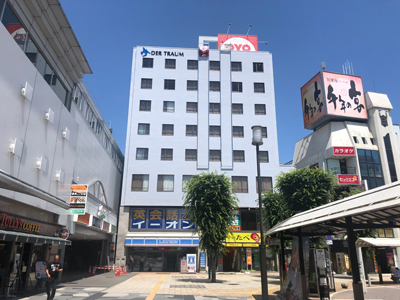 上田市天神　ビル　外壁塗装工事 写真