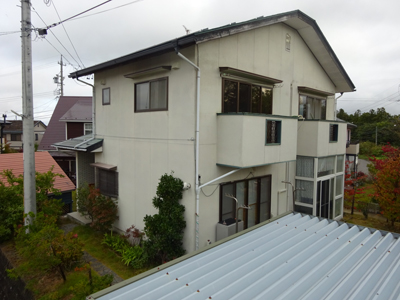 中野市七瀬　M様邸　屋根外壁塗装工事 写真