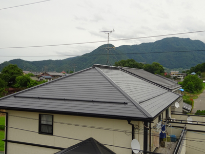 長野市松代町 M様邸 屋根塗装工事 After 写真