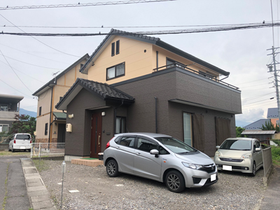 上田市御所 A様邸 外壁塗装工事 After 写真