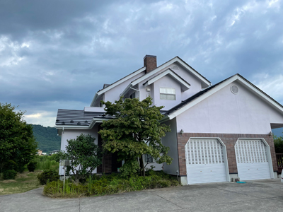 長野市川中島町　T様邸　屋根外壁塗装工事 写真