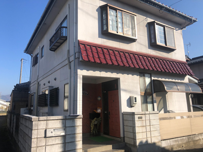 長野市篠ノ井会　K様邸　外壁塗装工事 写真