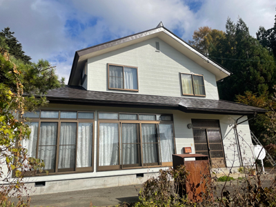 長野市戸隠にて サイディングと金属屋根の塗装工事を行いました After 写真