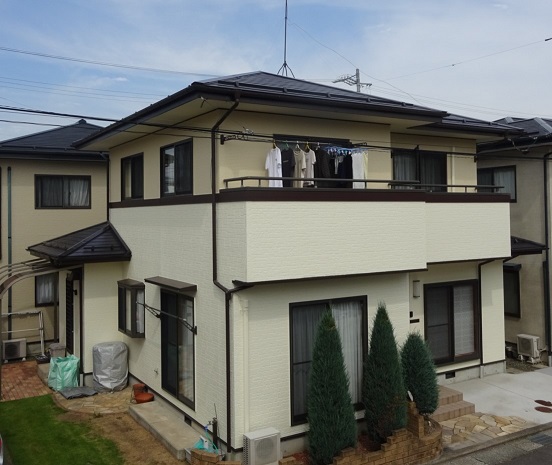 長野市高田　O様邸　屋根外壁塗装工事 写真