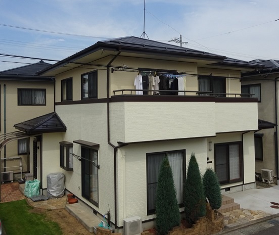 長野市高田 O様邸 屋根外壁塗装工事 After 写真