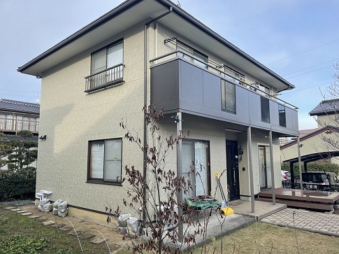 長野市吉田 M様邸 屋根外壁塗装工事 After 写真