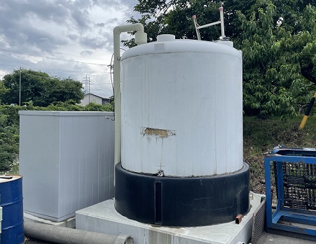 長野市川中島四ツ屋 S様 受水槽塗装工事 Before 写真