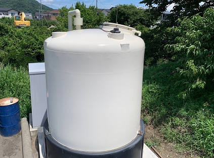 長野市川中島四ツ屋 S様 受水槽塗装工事 After 写真