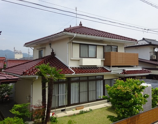 長野市篠ノ井布施高田　M様邸　外壁木部塗装 写真