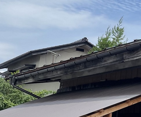 長野市西尾張部 O様邸 雨どい交換工事 After 写真