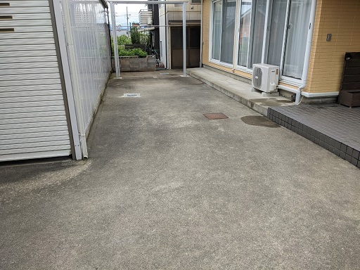中野市中野 T様邸 床塗装工事 Before 写真