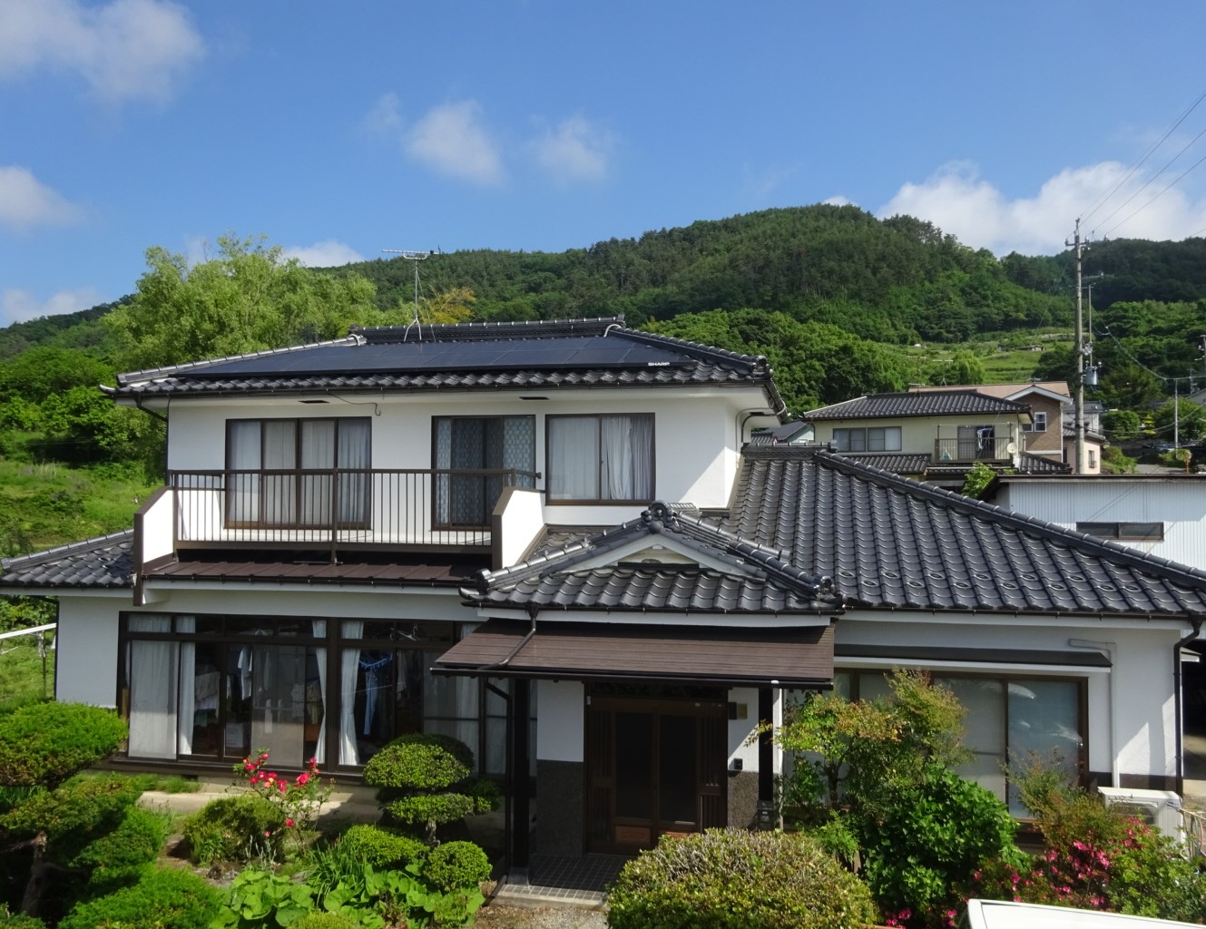 東御市和 A様邸 屋根カバー・外壁塗装工事 After 写真