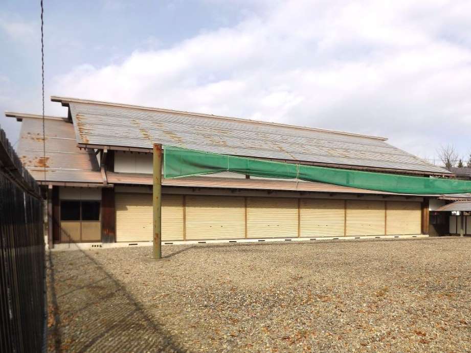 中野市　弓道場　屋根外壁塗装工事 写真