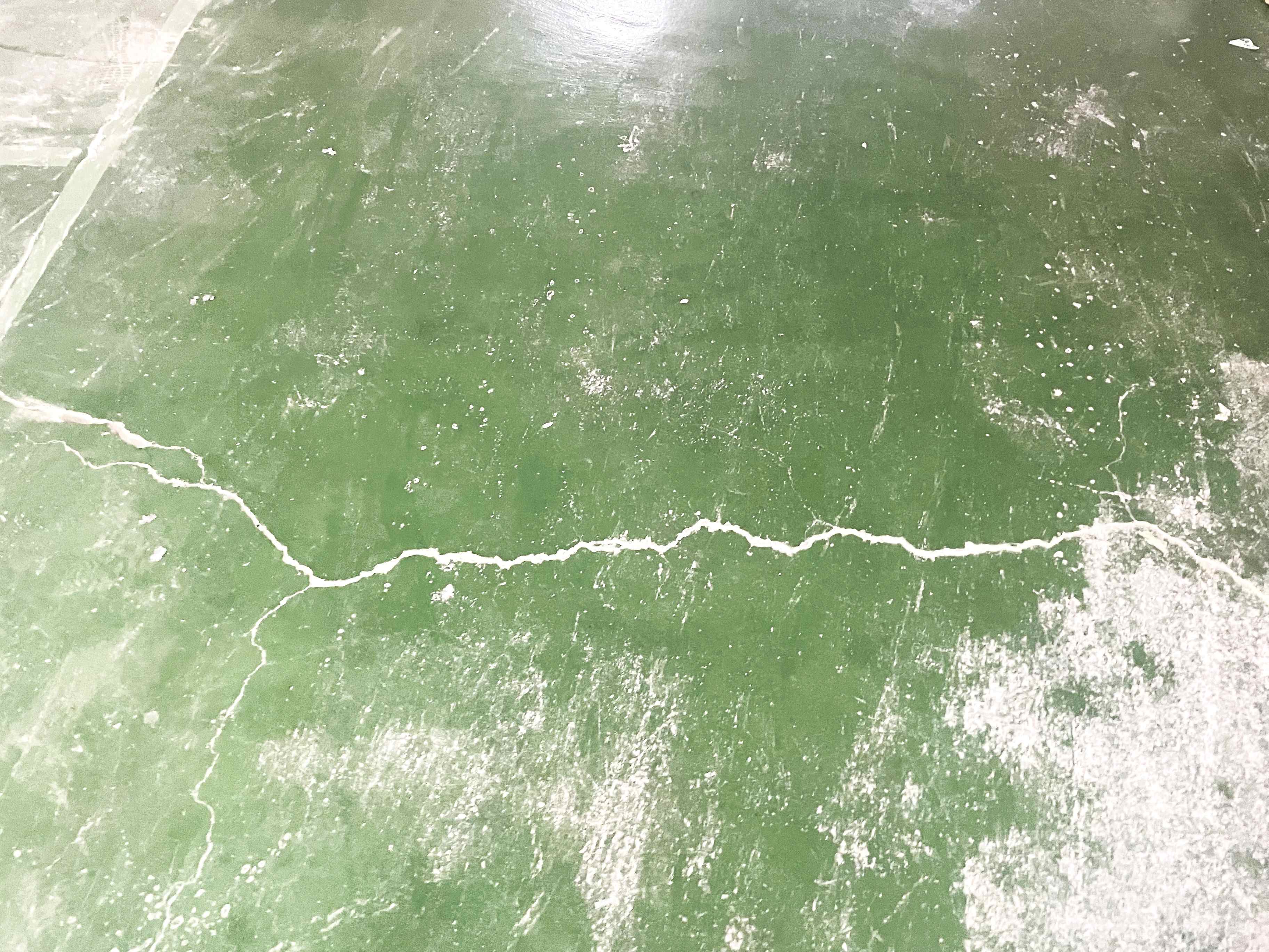 作業場床　施工前