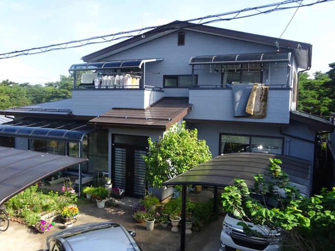 須坂市　E様邸　屋根・外壁塗装工事 After 写真