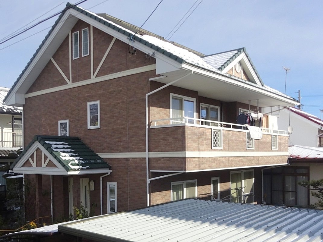 長野市若槻団地 F様邸 外壁塗装工事 Before 写真