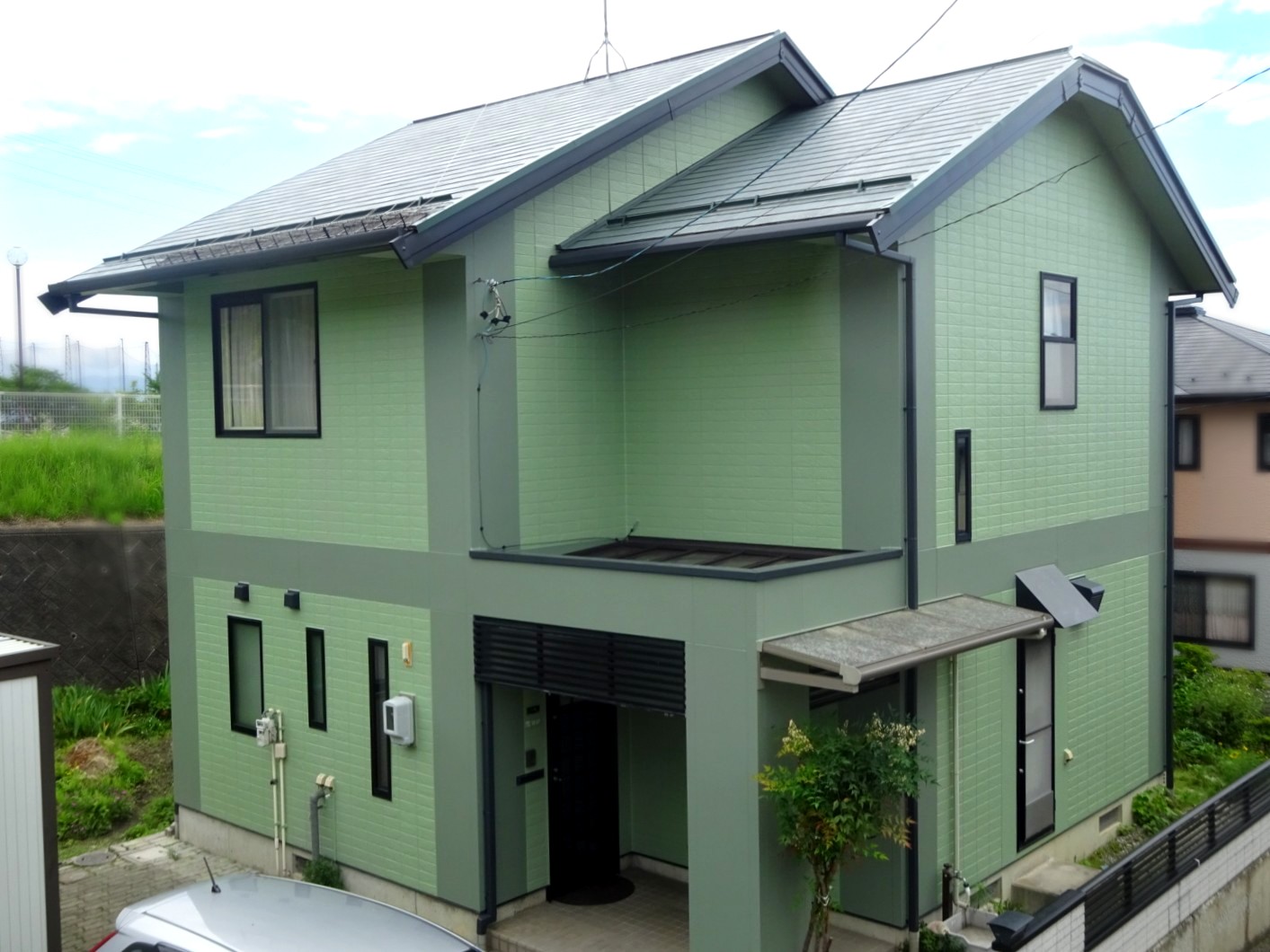 長野市 O様邸 外壁塗装工事 写真