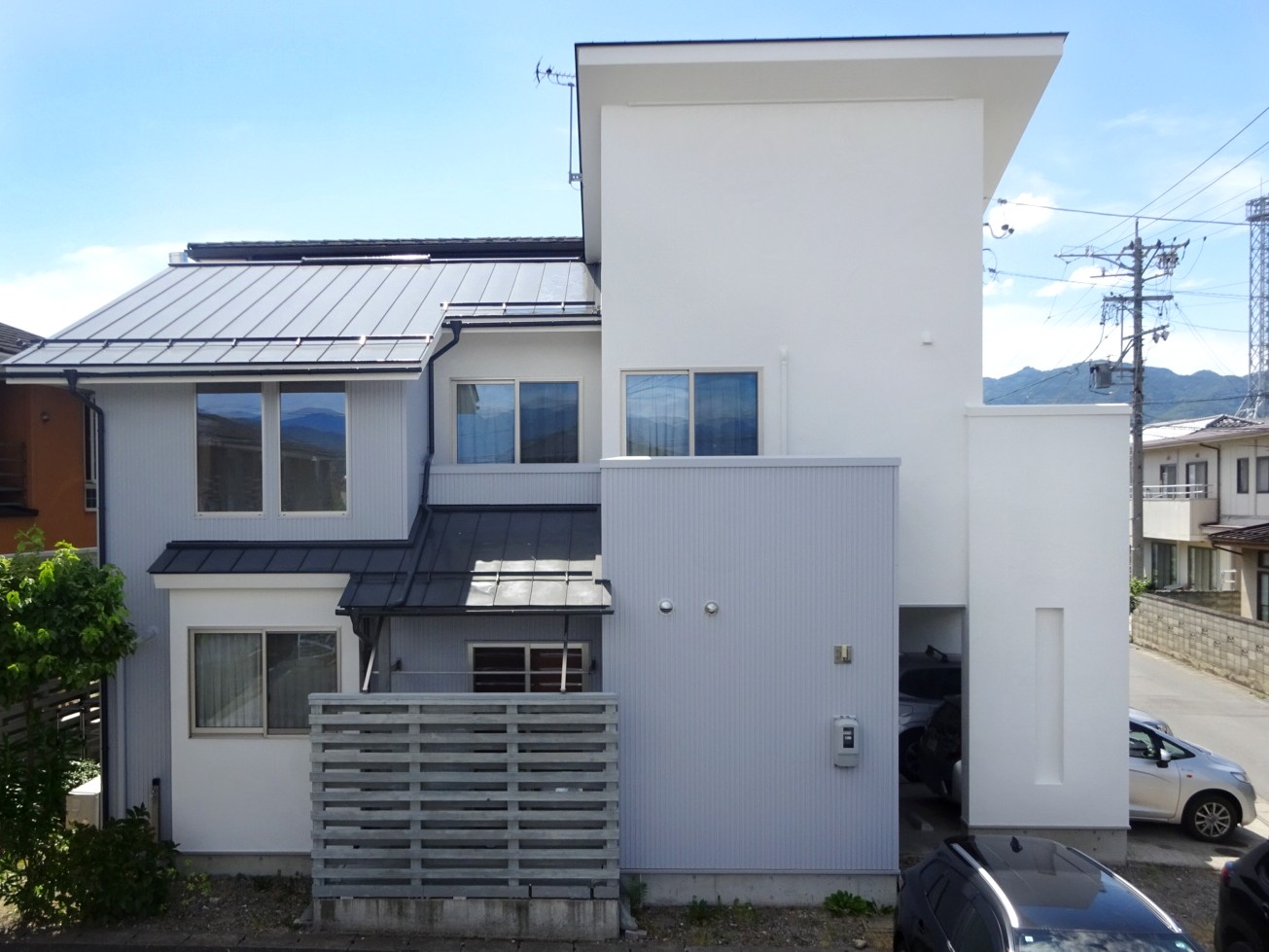 長野市稲葉　Y様邸　屋根外壁塗装工事 写真