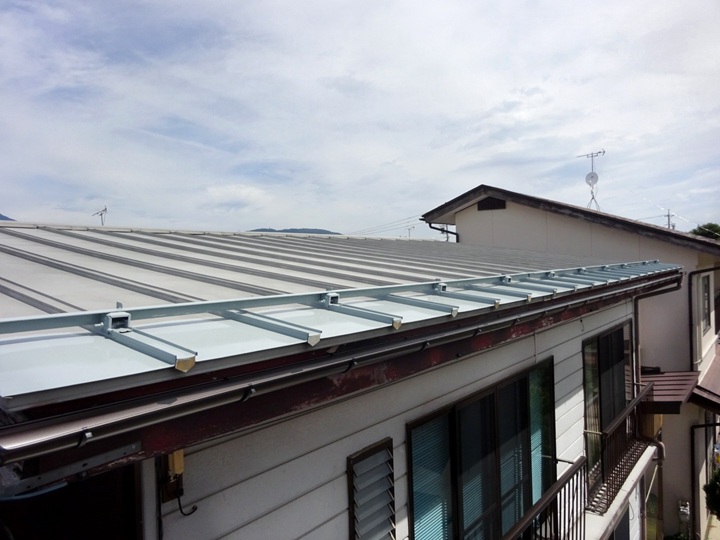 長野市　O様邸　雨樋等交換工事 写真