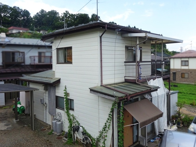 長野市西三才　K様邸　屋根外壁塗装工事 Before 写真