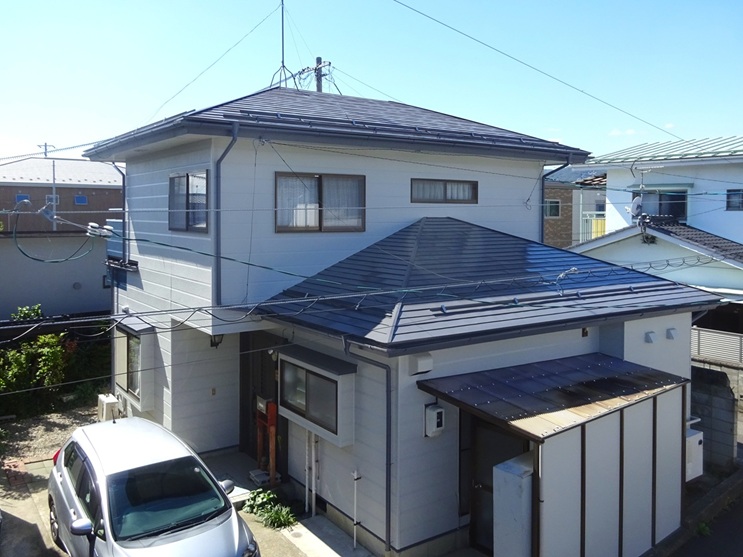 長野市川中島町　K様邸　屋根外壁塗装工事 写真