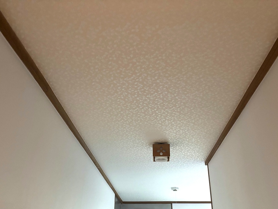 天井施工後