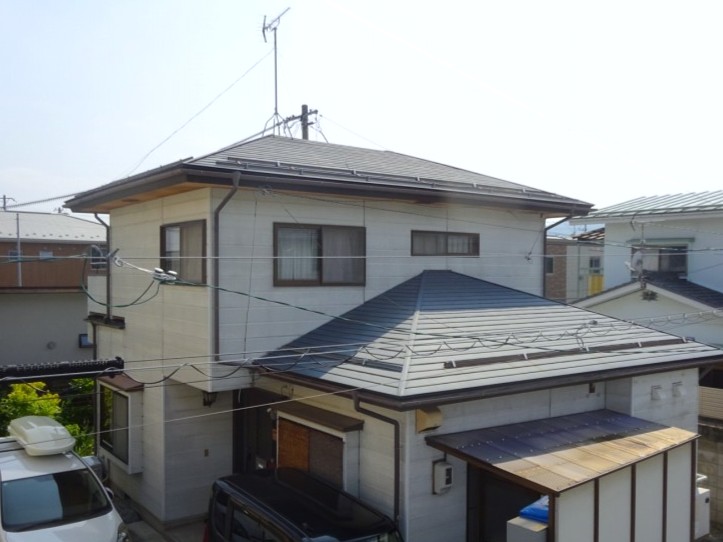 長野市川中島町　K様邸　屋根外壁塗装工事 写真