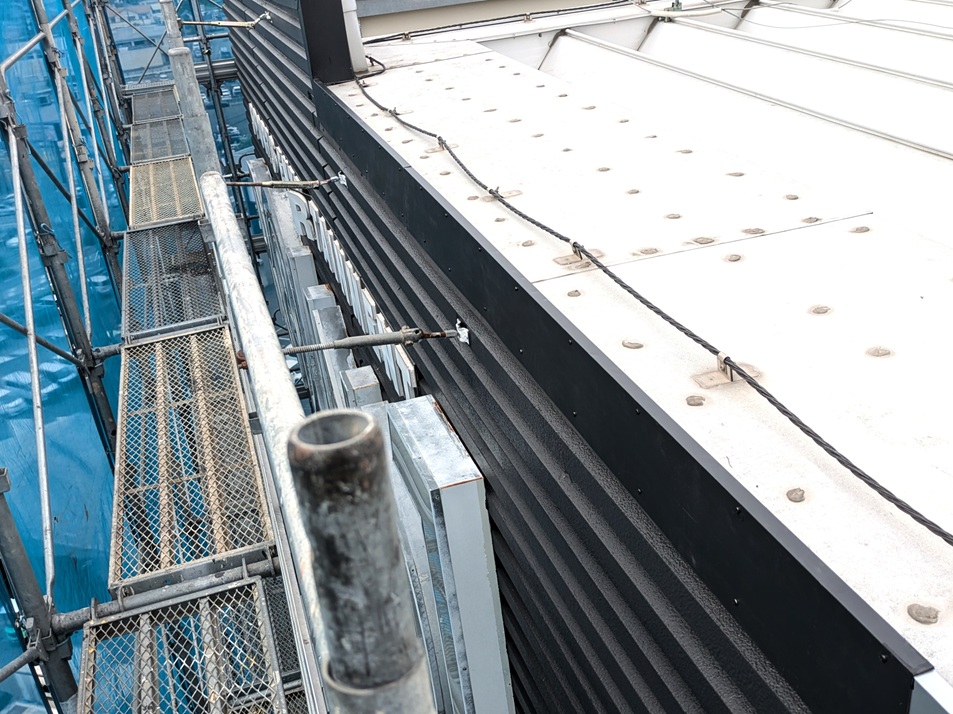 板金工事　施工後