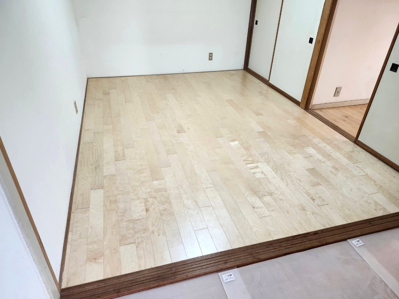 施工後（フローリング）