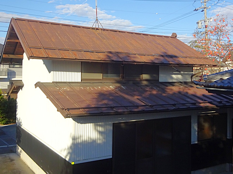 長野市真島町　T様邸　屋根塗装工事 Before 写真