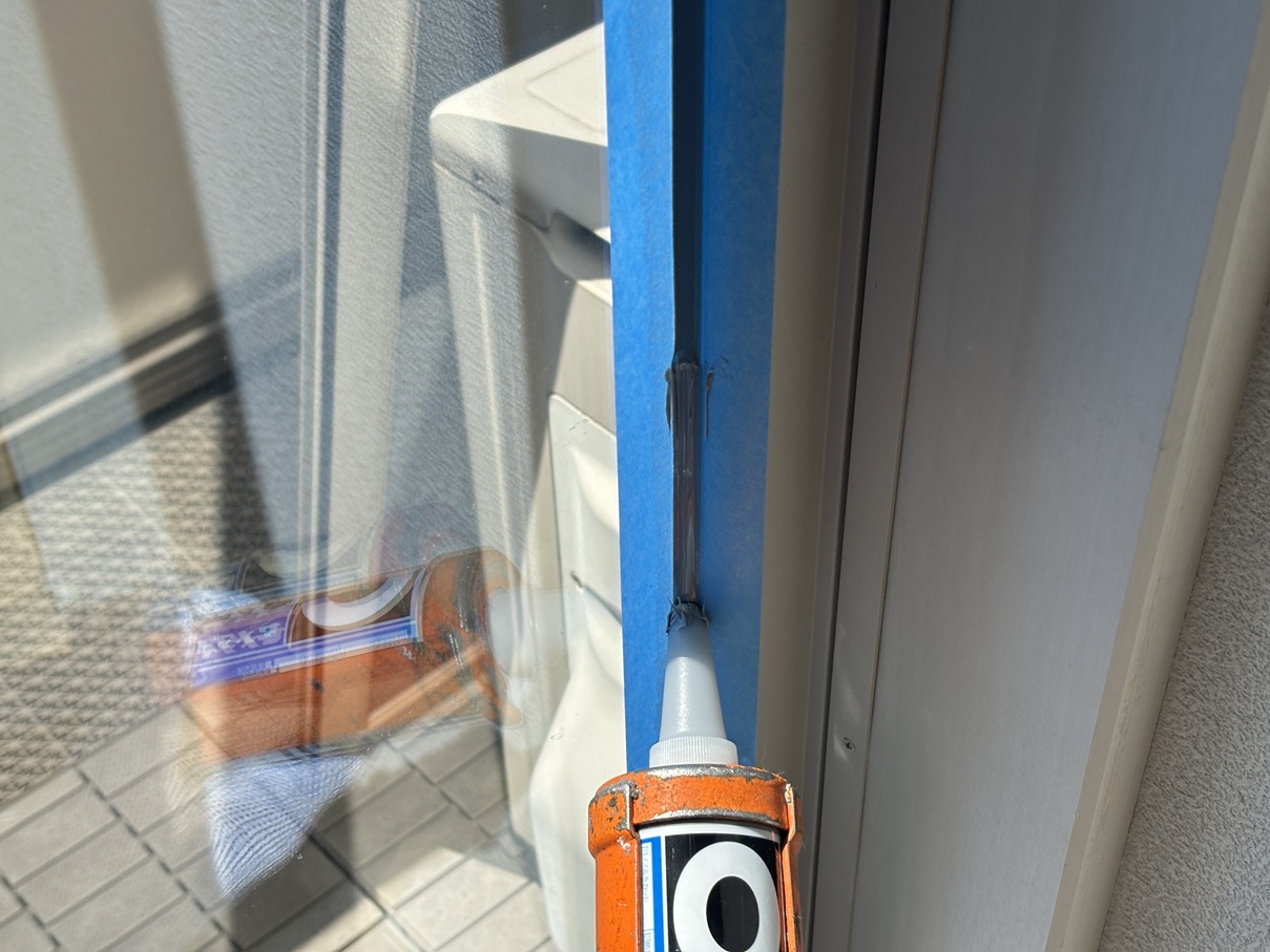 コーキング充填