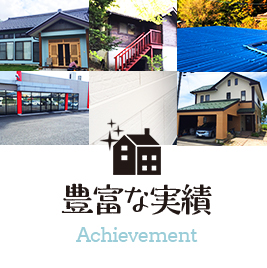 豊富な実績 Achievement